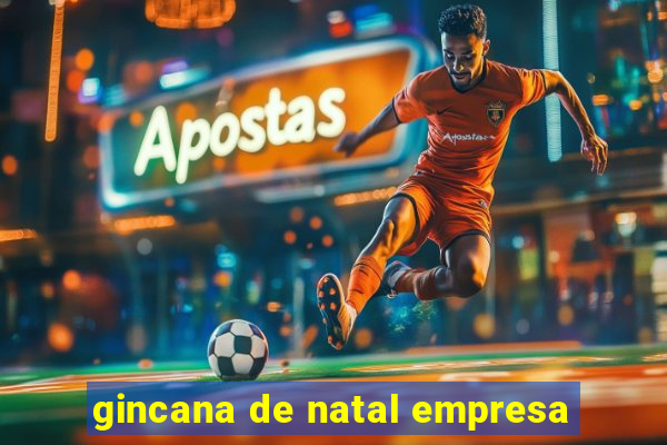 gincana de natal empresa